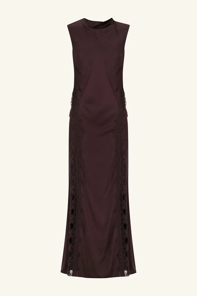 chinese dress ladies ALLEGRA LACE PANELLED MAXI DRESS – Issue.1 Boutique