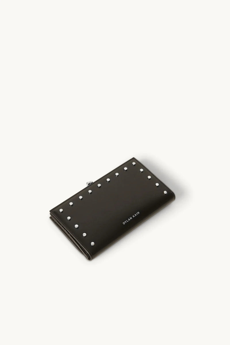 The Large Forever Love Studded Wallet