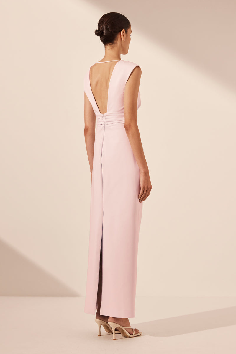 Lani Plunged Cut Out Maxi Dress