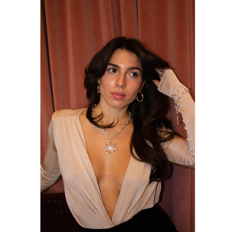 ARIA NECKLACE SILVER