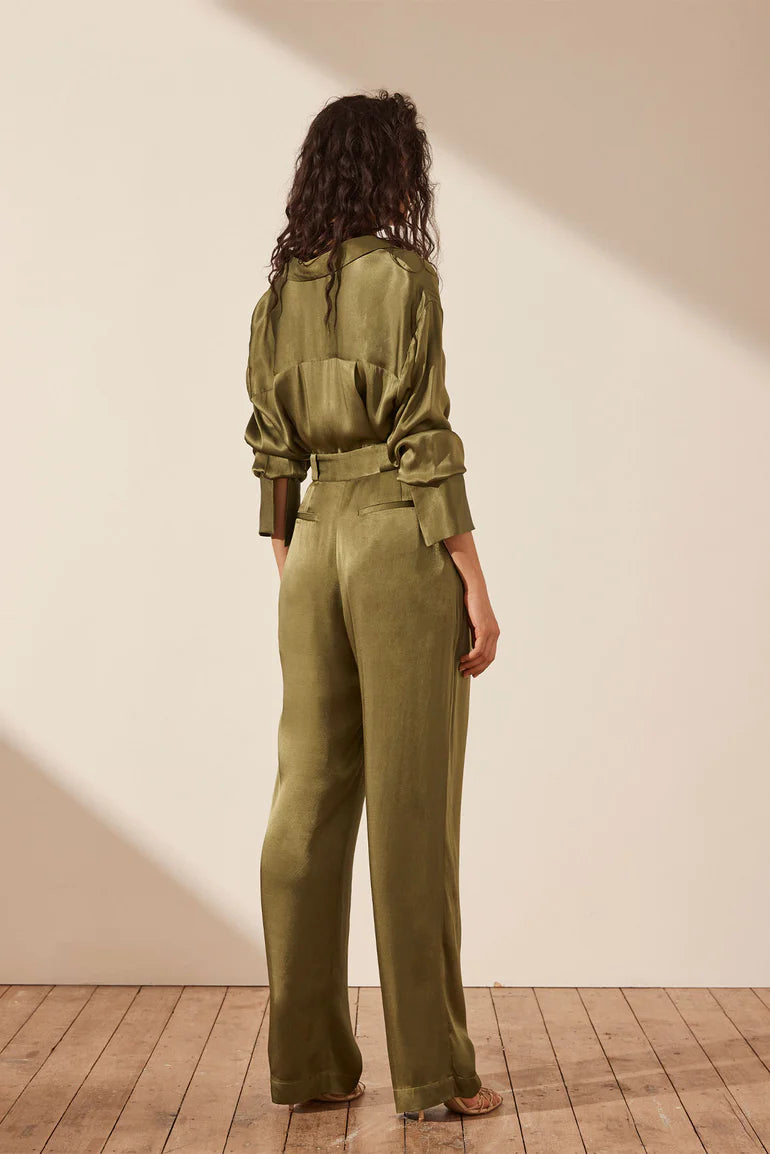 Arienzo High Waisted Tailored Pant