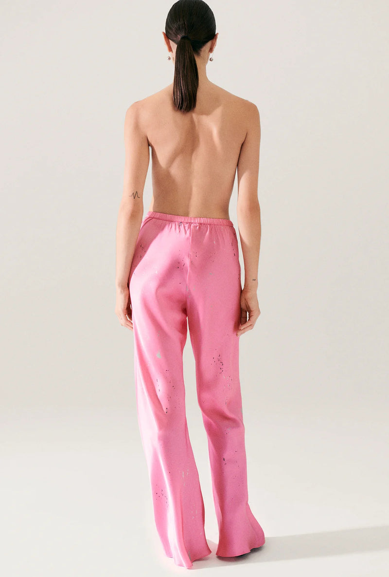 BIAS CUT PANTS HOGS WASH