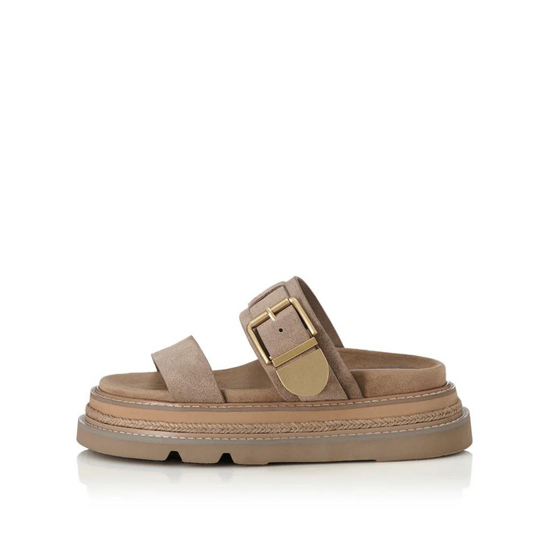 VELDA NATURAL SUEDE