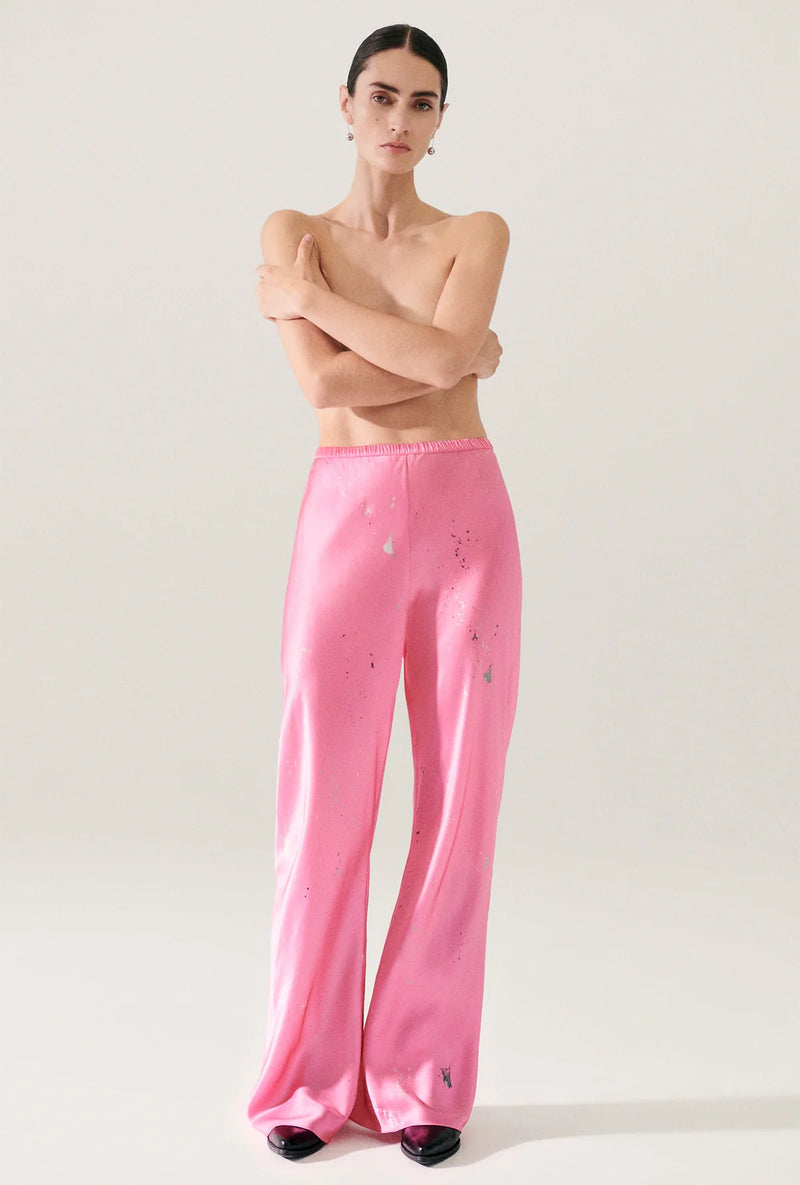 BIAS CUT PANTS HOGS WASH