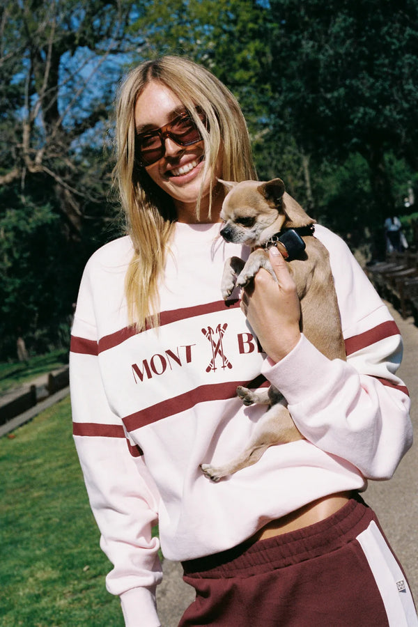 ALPINE SWEATSHIRT LIGHT BLUSH