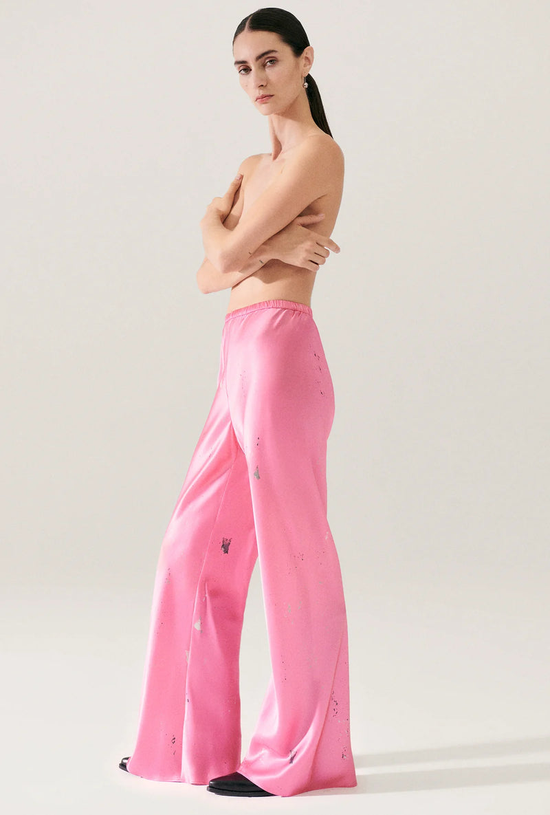BIAS CUT PANTS HOGS WASH