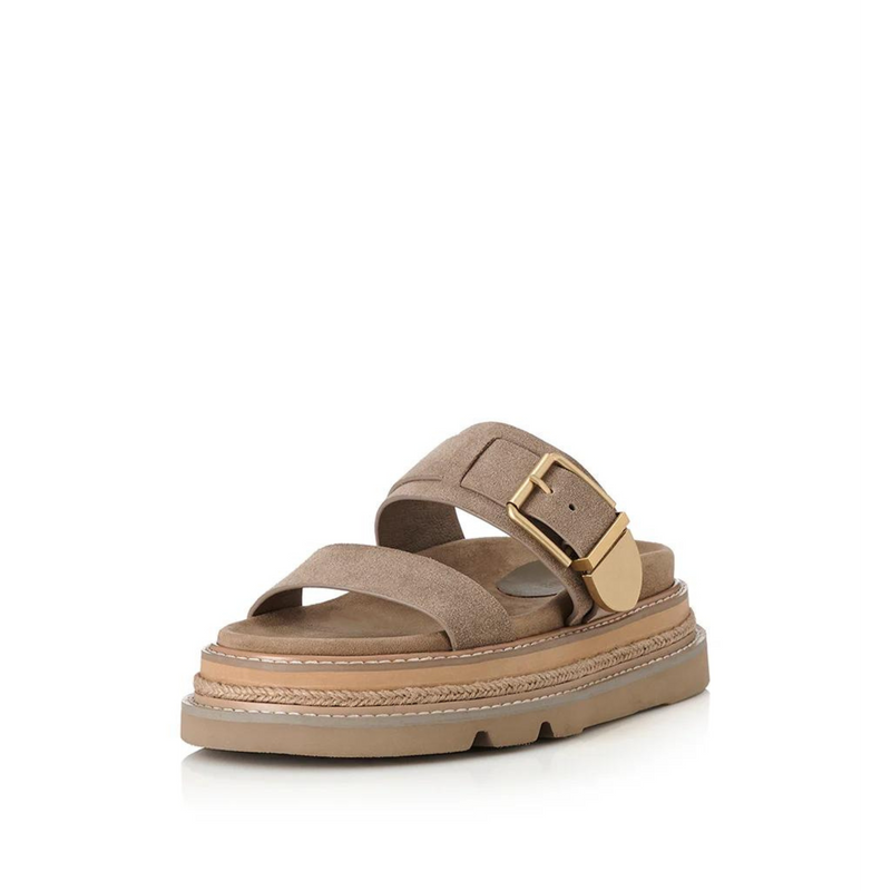 VELDA NATURAL SUEDE