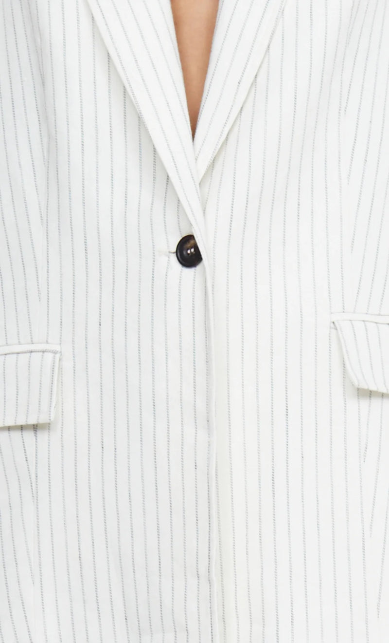 Lou Pinstripe Blazer