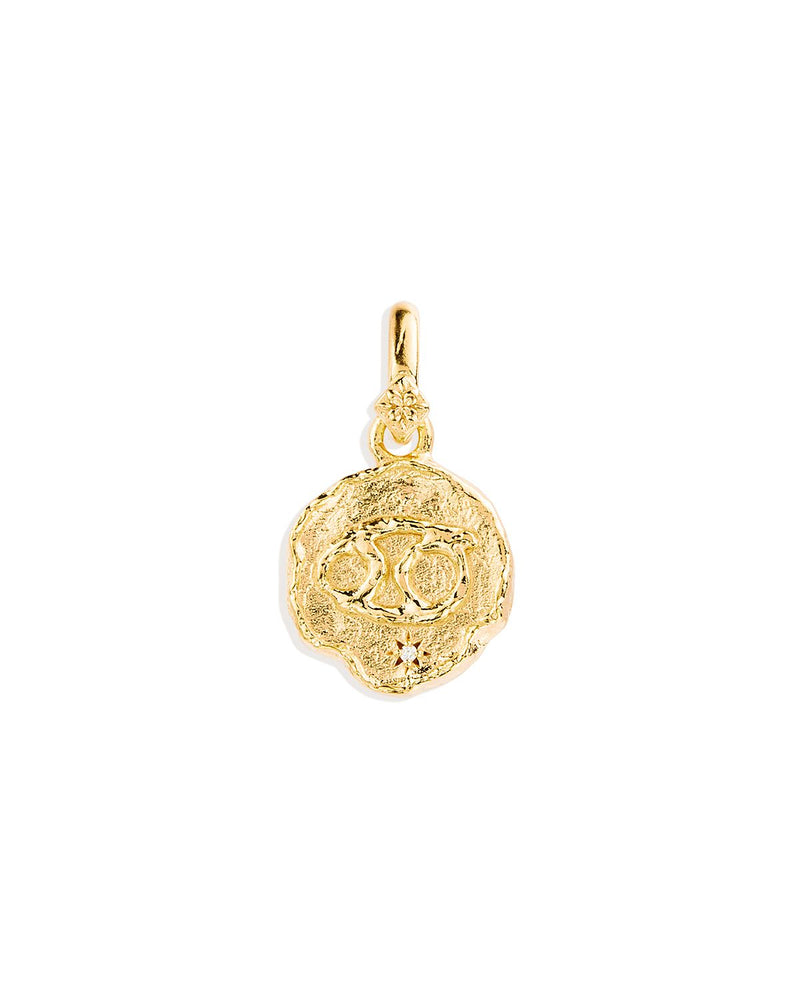 Cosmic Love Reversible Pendant - Cancer