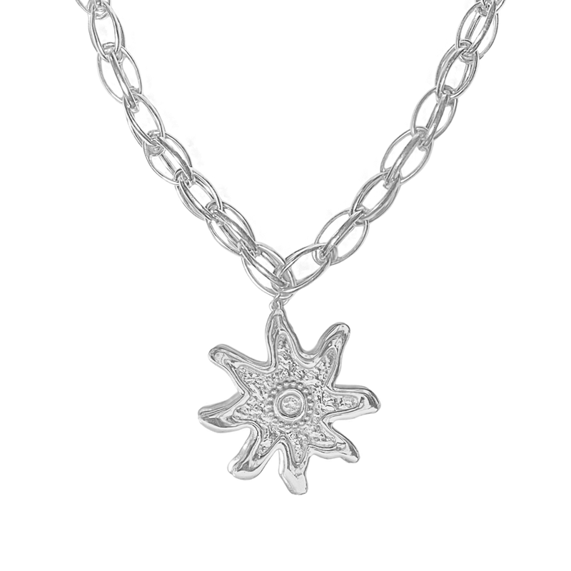 ARIA NECKLACE SILVER