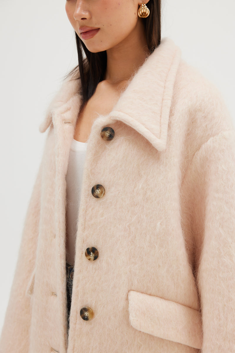 Sienna Coat Blush