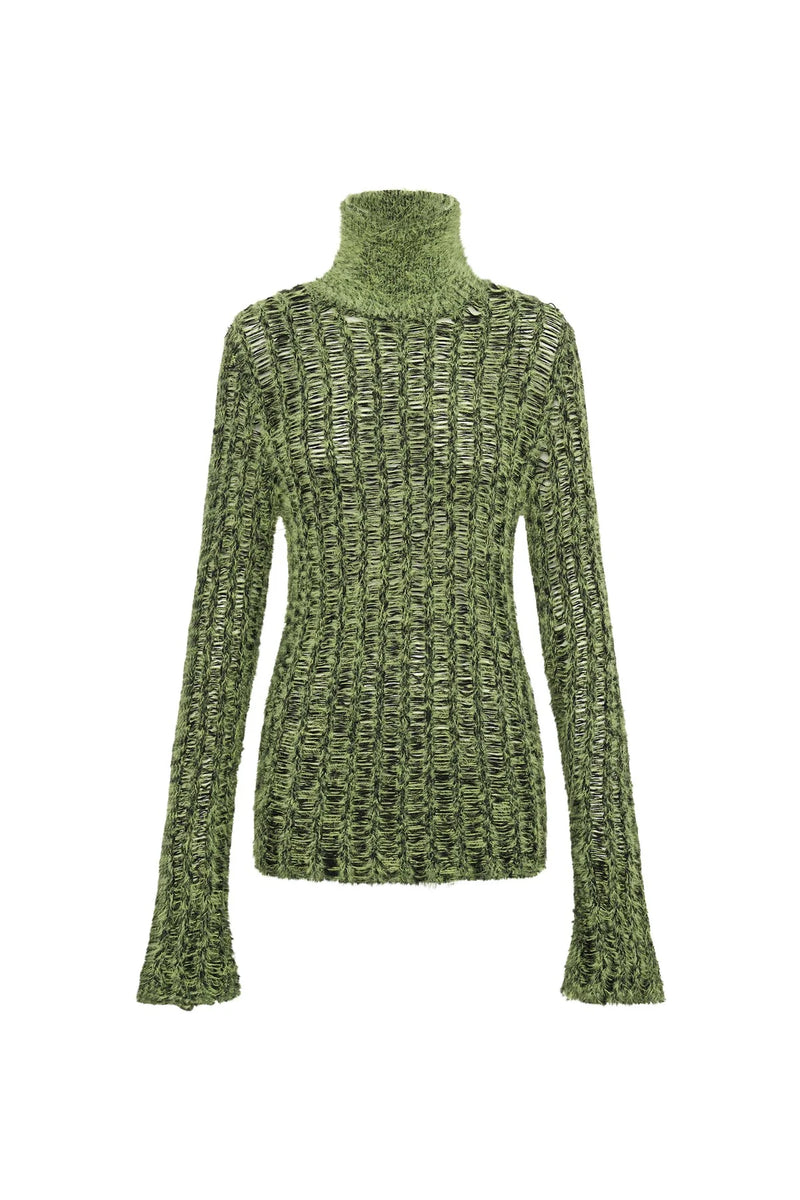 Metsa Textured Turtleneck Knit
