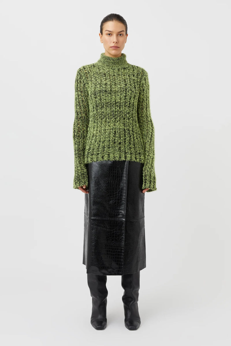 Metsa Textured Turtleneck Knit