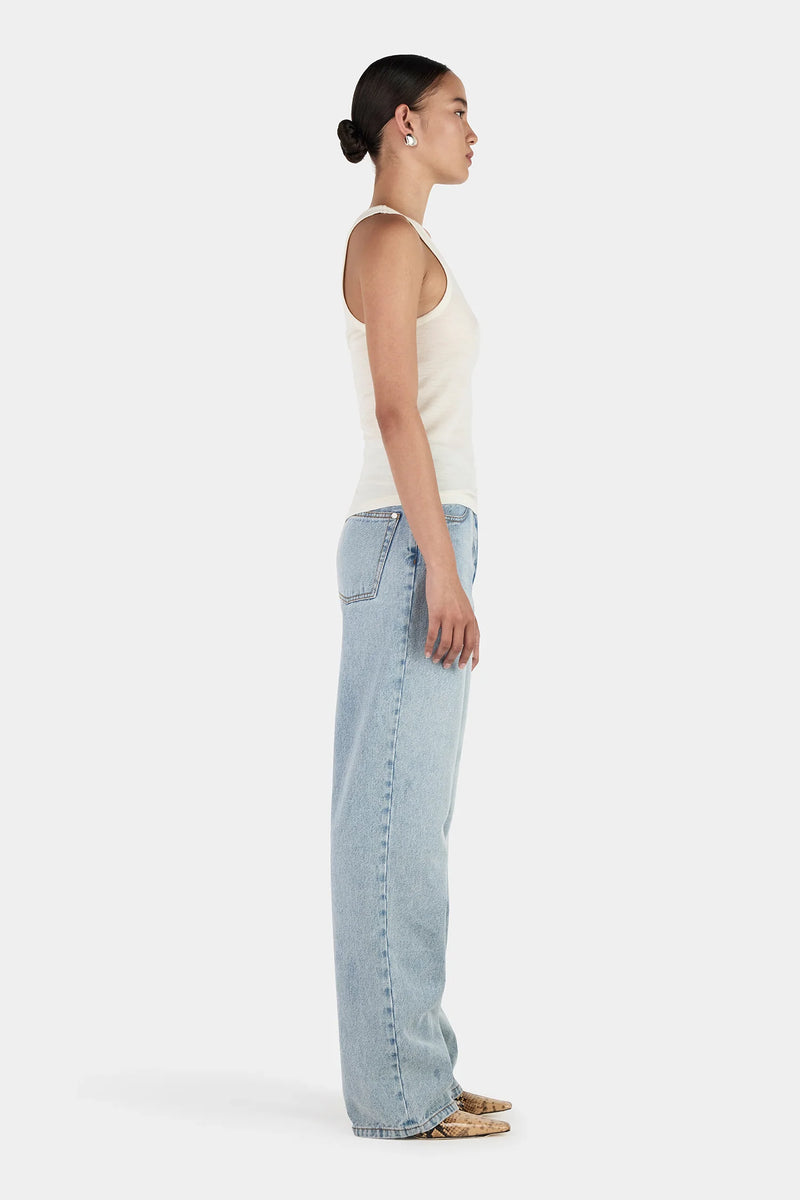 GALLOW WOOL TANK IVORY