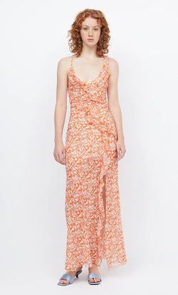 Firefly Frill Maxi Dress