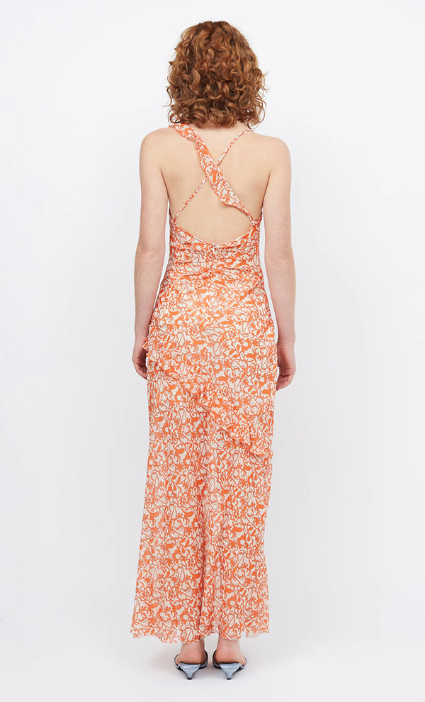 Firefly Frill Maxi Dress