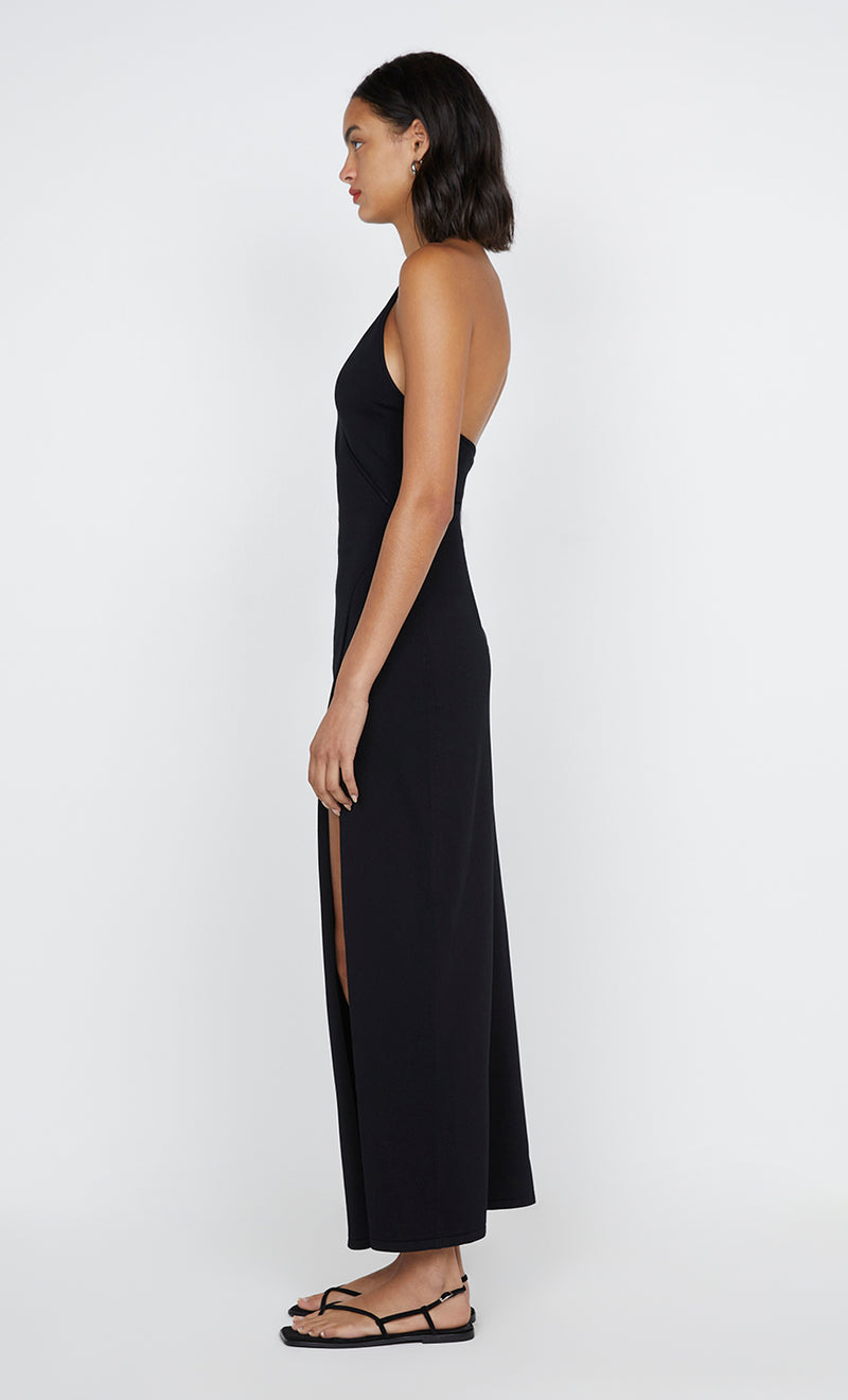 Irie Halter Dress Black