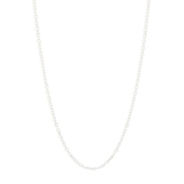 21” Signature Chain Necklace Silver