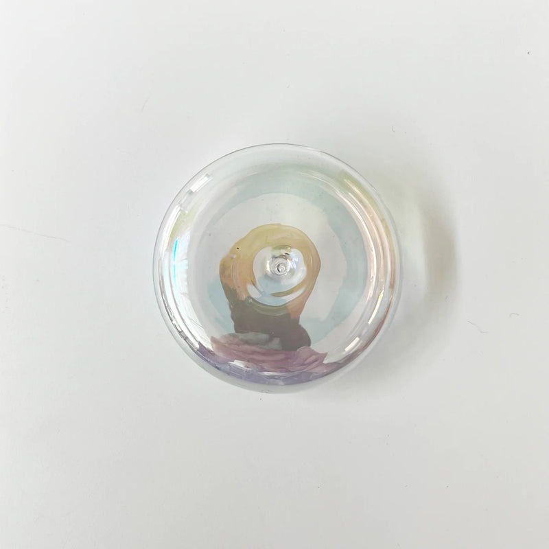 Glass Vessel Incense Holder - IRIDESCENT