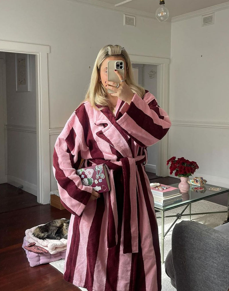 Robe - Rocky Road Stripes