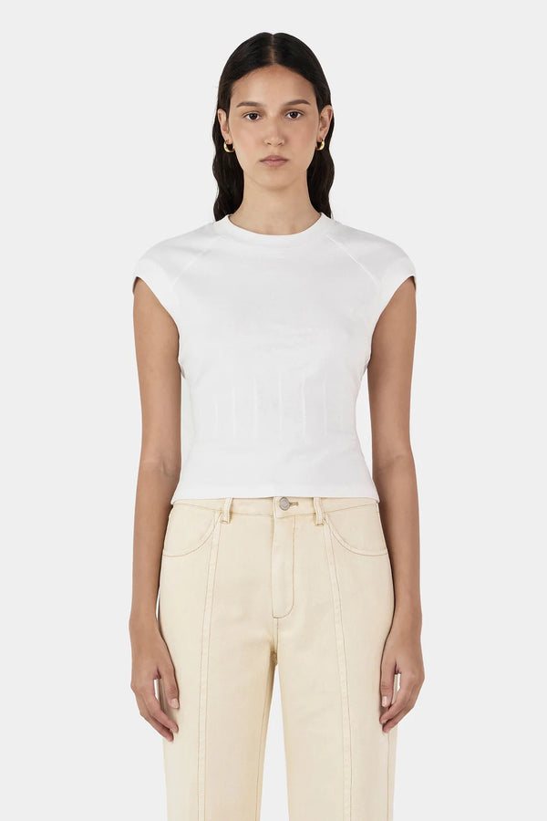 GIGI BABY TEE IVORY