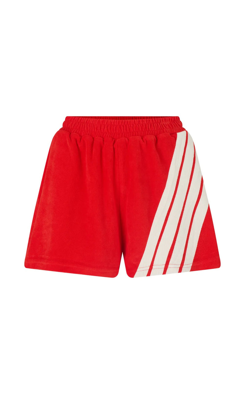 TROPIQUES TERRY SHORT APPLE RED