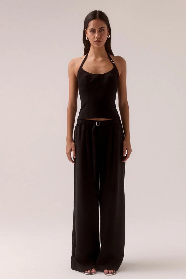 DEMI TOP BLACK