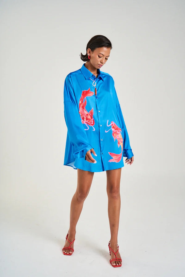 LS OS SHIRT KOI