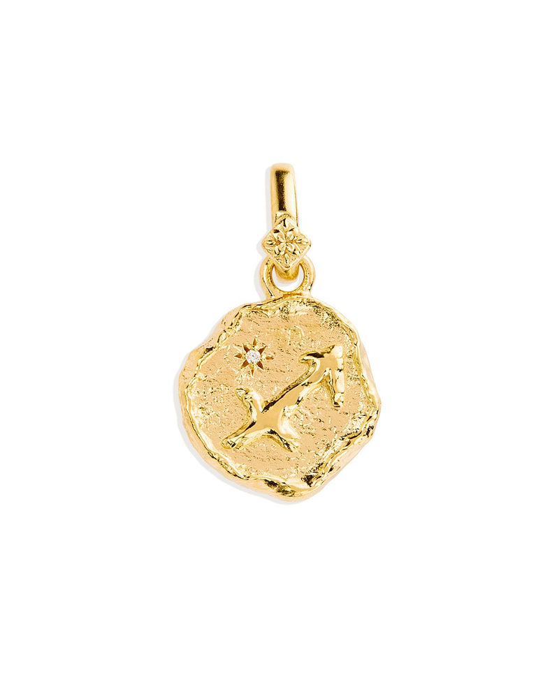 Cosmic Love Reversible Pendant - Sagittarius