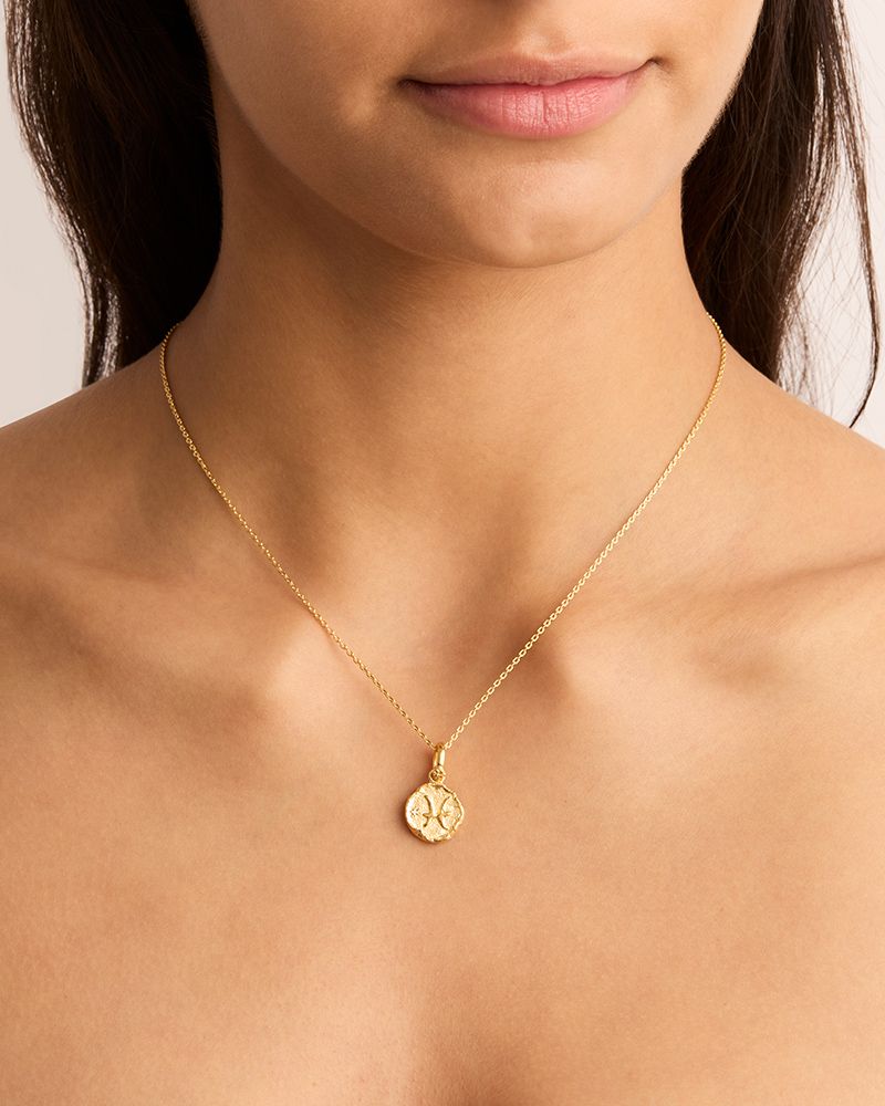 Cosmic Love Reversible Pendant - Pisces