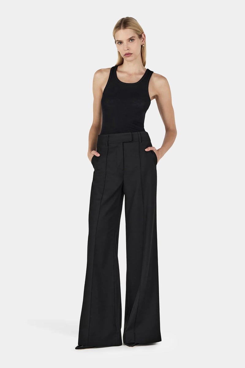 GALLOW WOOL TANK BLACK
