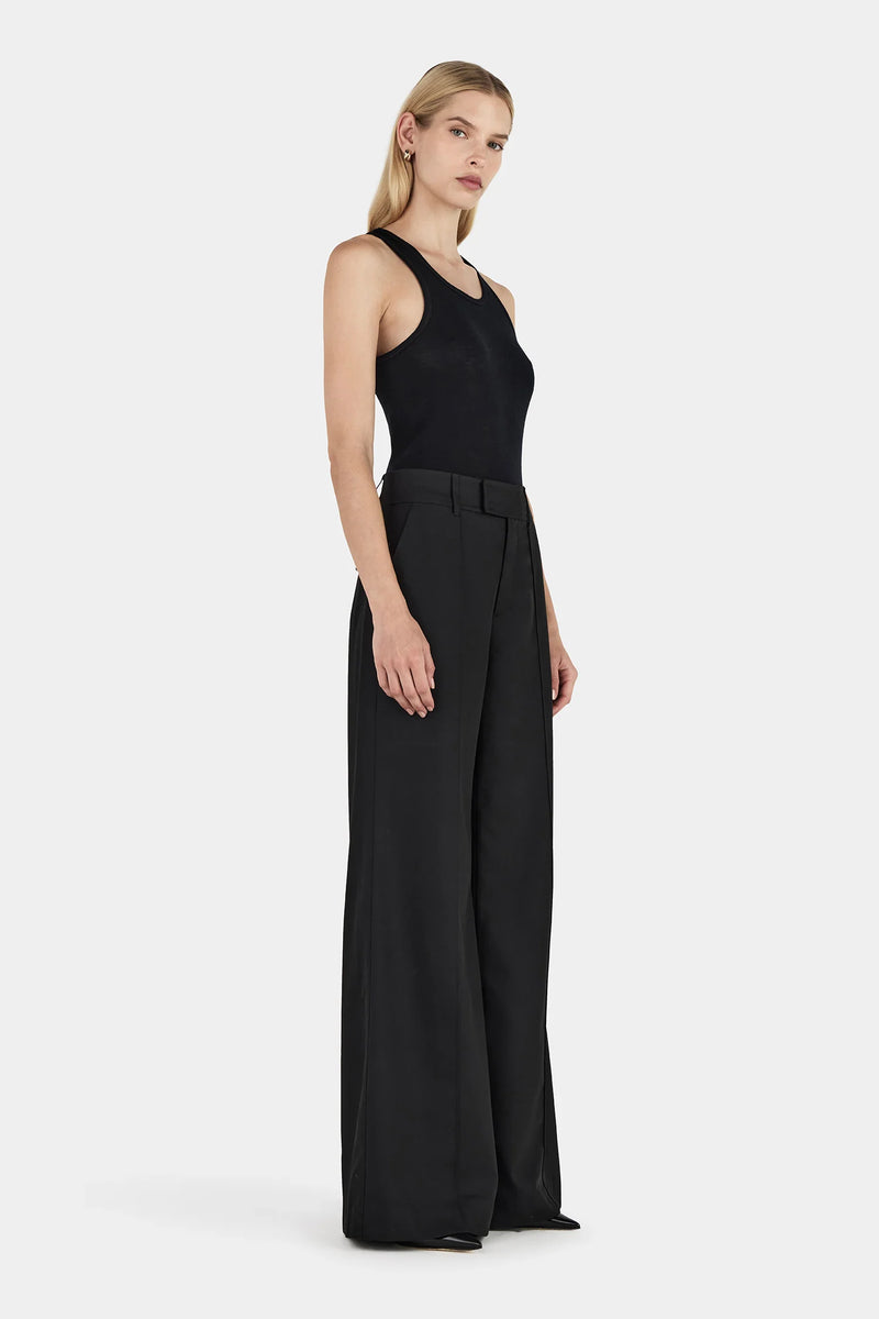 GALLOW WOOL TANK BLACK