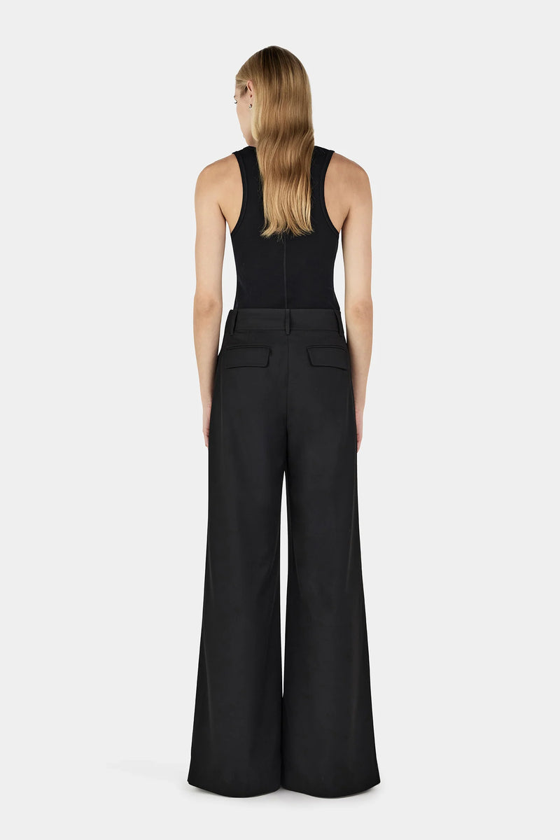 GALLOW WOOL TANK BLACK