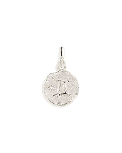 Cosmic Love Reversible Pendant - Gemini Silver