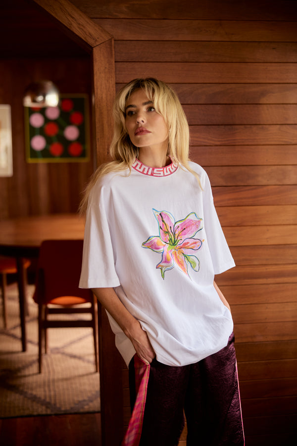 BAND TEE WASABI NEON