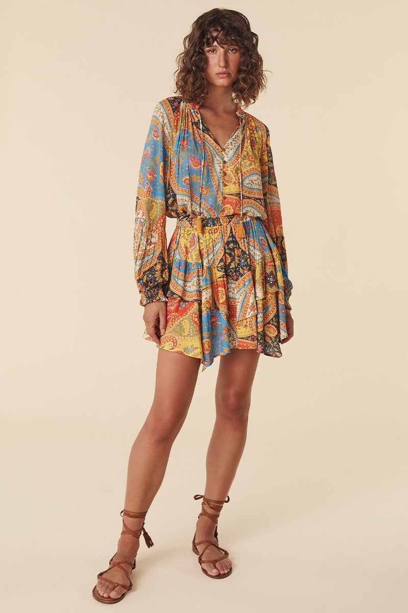 Belladonna Handkerchief Mini Skirt