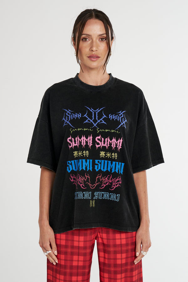 BAND TEE BLACK