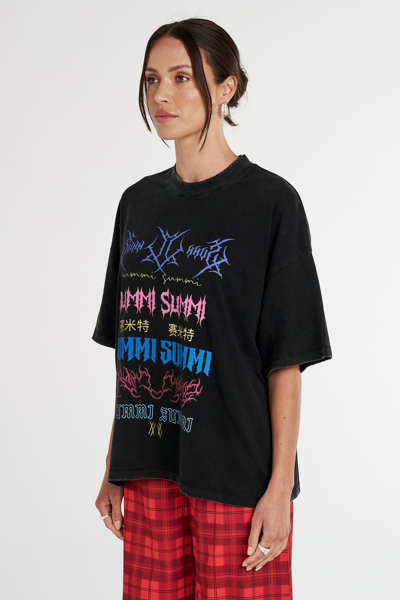BAND TEE BLACK