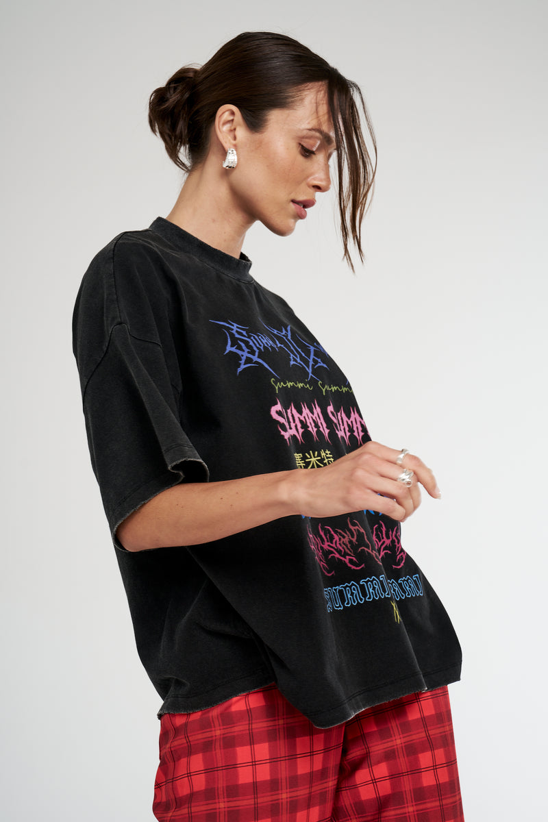 BAND TEE BLACK