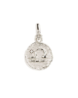 Cosmic Love Reversible Pendant - Libra Silver