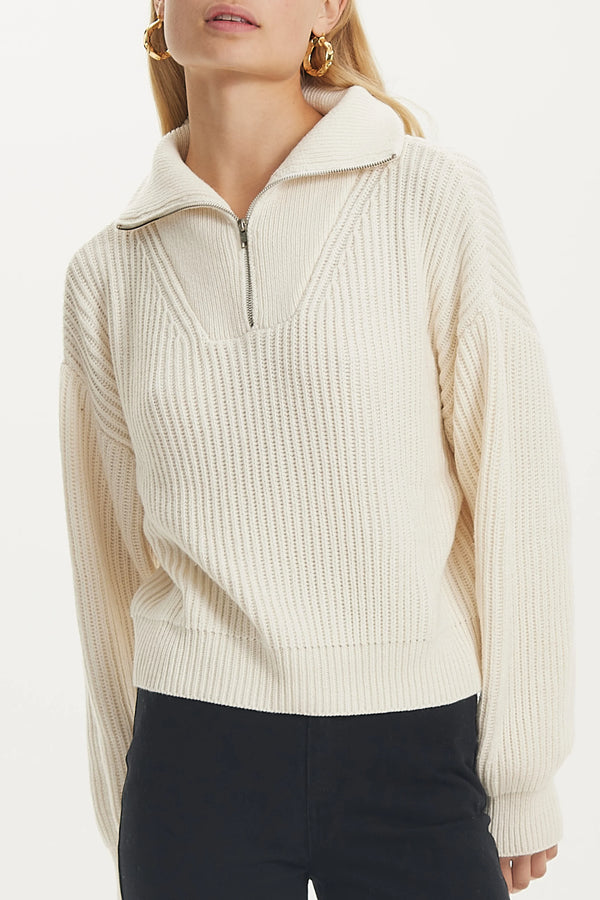 High Times Zip Up Knit