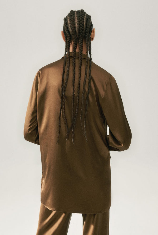 Relaxed Blazer Dark Earth