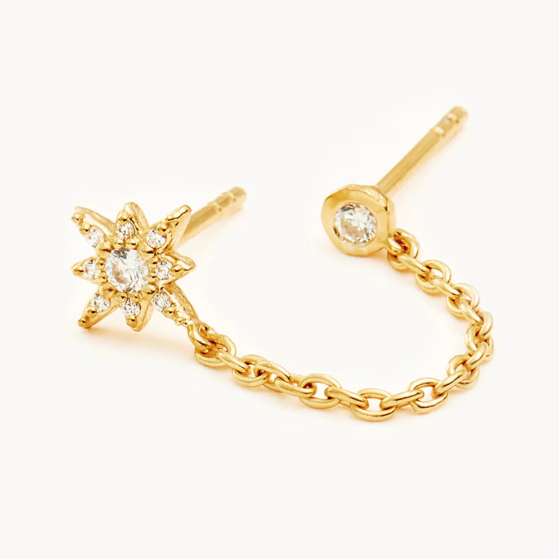 Dancing in Starlight Chain Earring