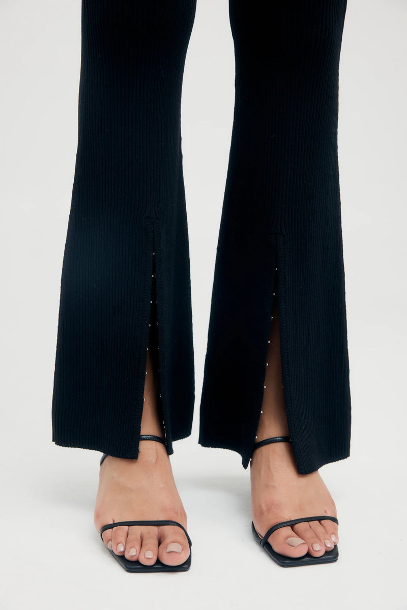 Hooked In Knit Flare Pant