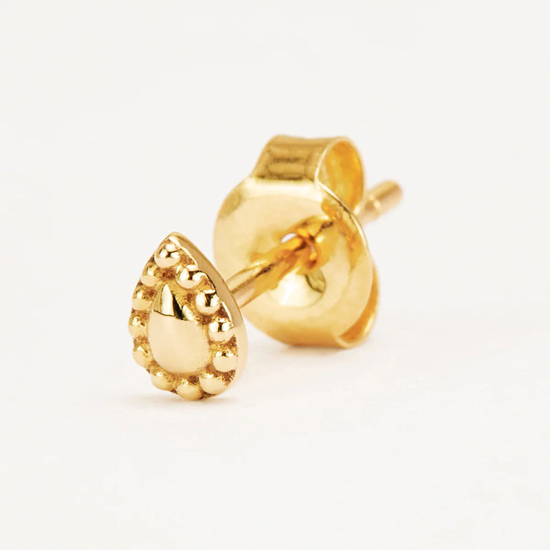 14k Gold Adored Stud Earring