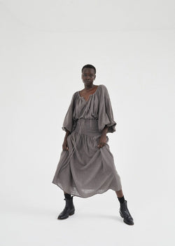 Ode Shirred Skirt