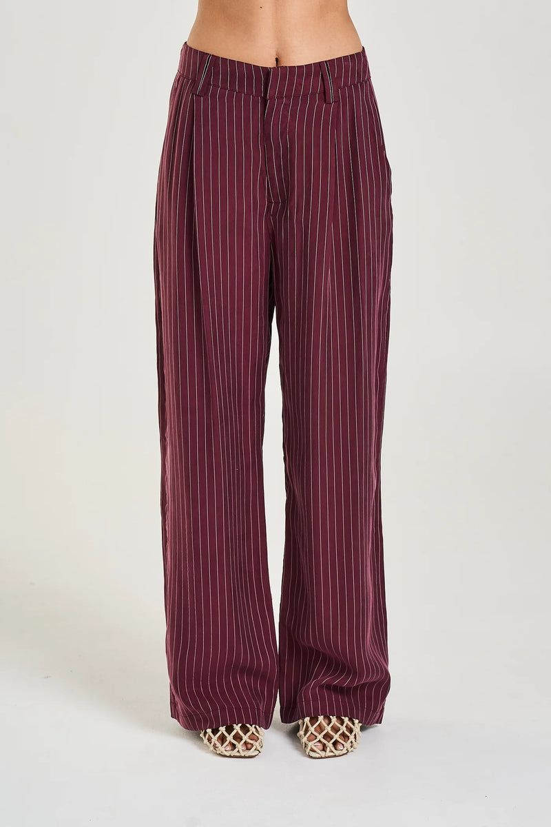 BOSS PANT - KINA PINSTRIPE
