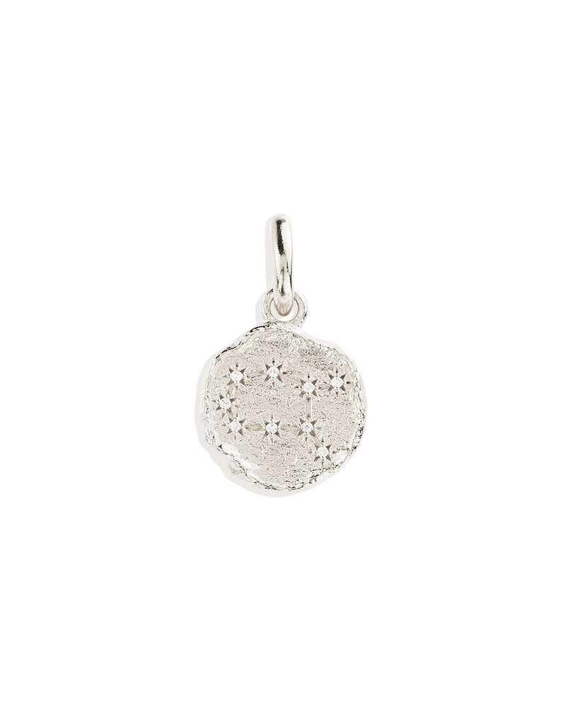 Cosmic Love Reversible Pendant - Gemini Silver
