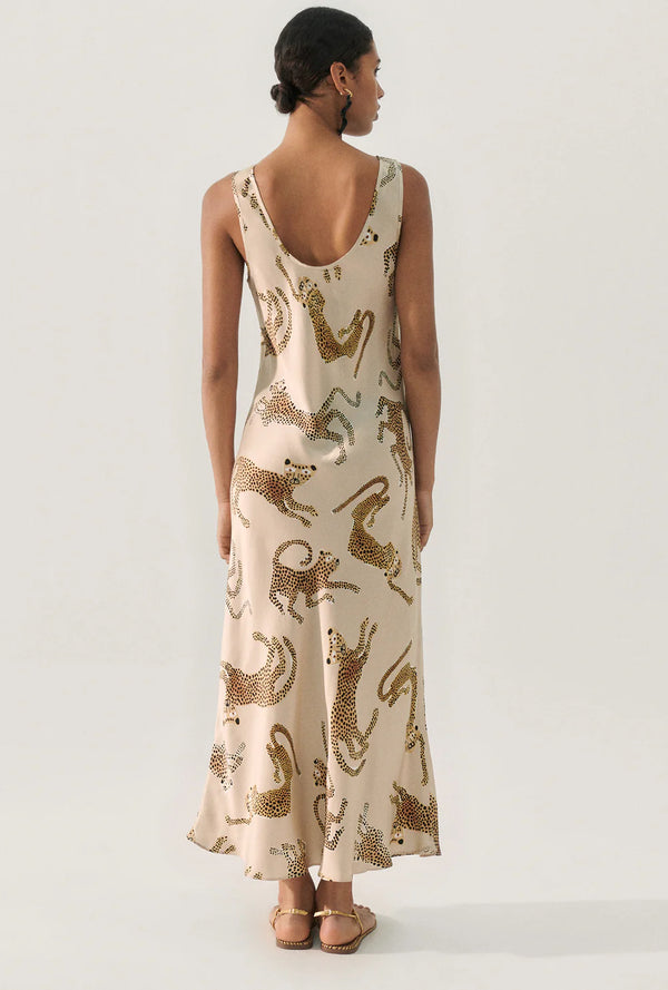 Scoop Neck Dress Jaguars Hazelnut