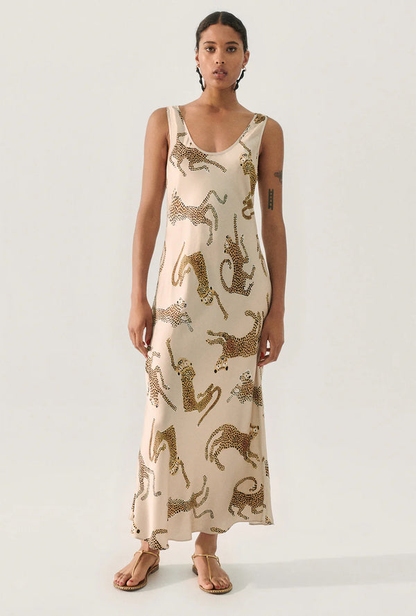 Scoop Neck Dress Jaguars Hazelnut
